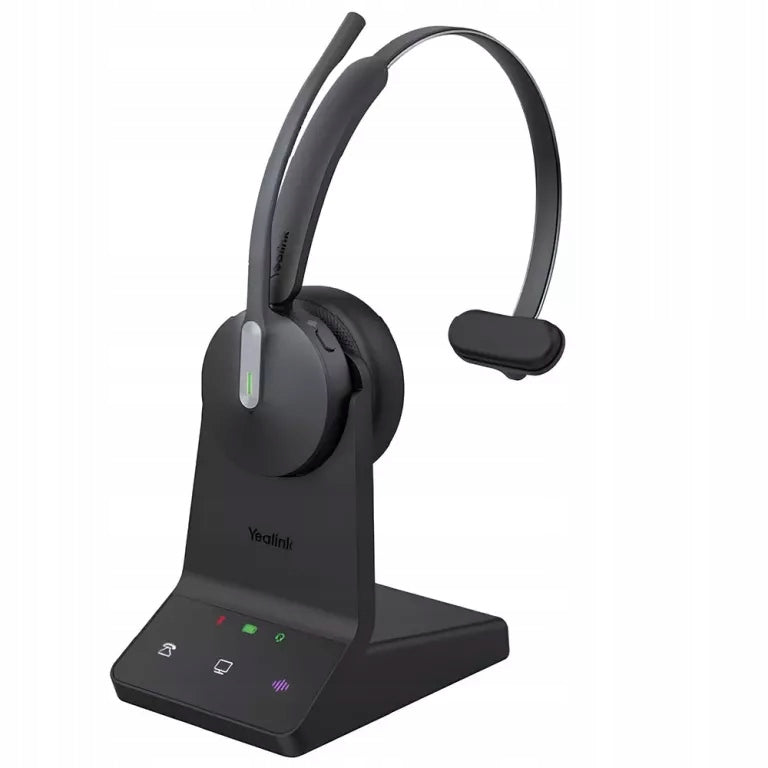 Yealink WH64 Mono UC Wireless Headphones Microphone for MS TEAMS Office