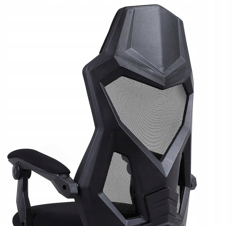 Yoda Black gaming chair without footrest Upholstery color black