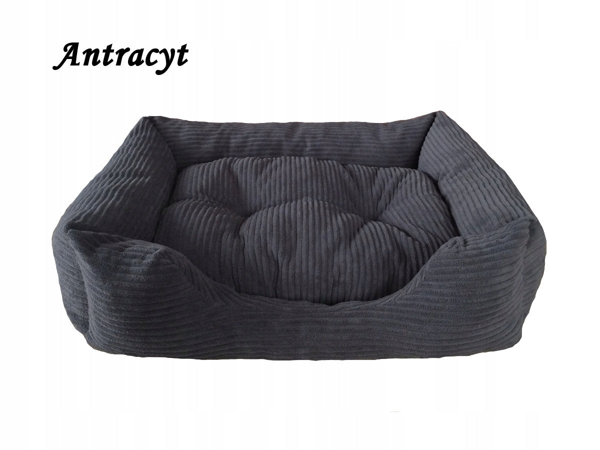 York Dog Bed, Comfortable Soft Bedding Playpen Corduroy 60x50 Length 60 cm