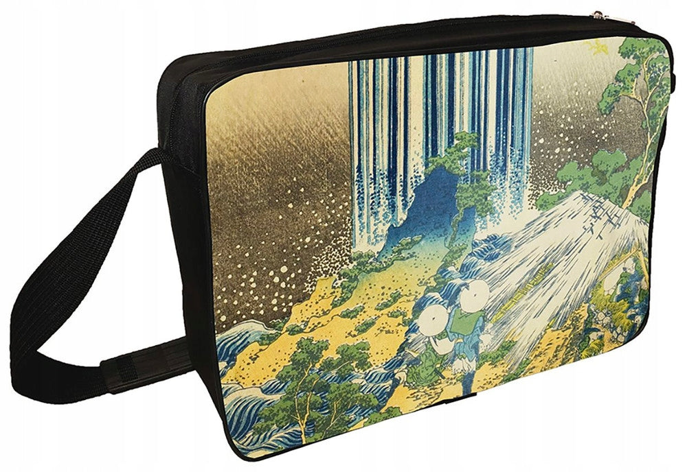 Yoro Waterfalls Shoulder Bag in Mino Katsushika Hokusai Province Packaging status original