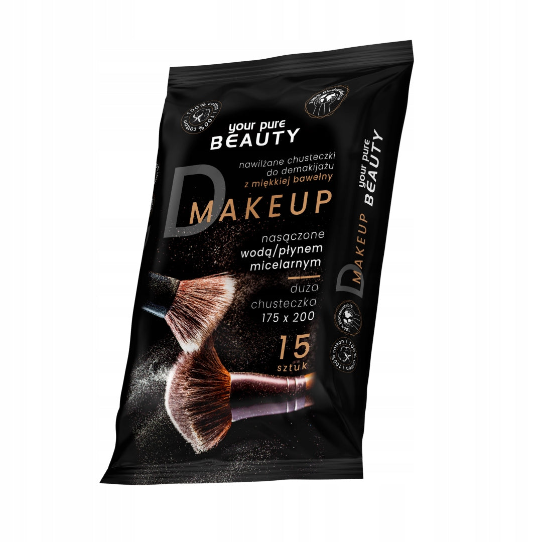 Your Pure Beauty Makeup Remover Wipes 15 Pack Manufacturer code 5907489071215