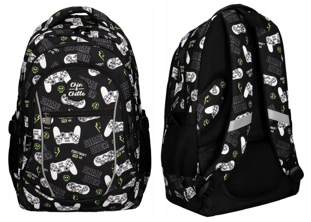 Youth School Backpack 3 Compartments Incood Pads Manufacturer code 0002-0136