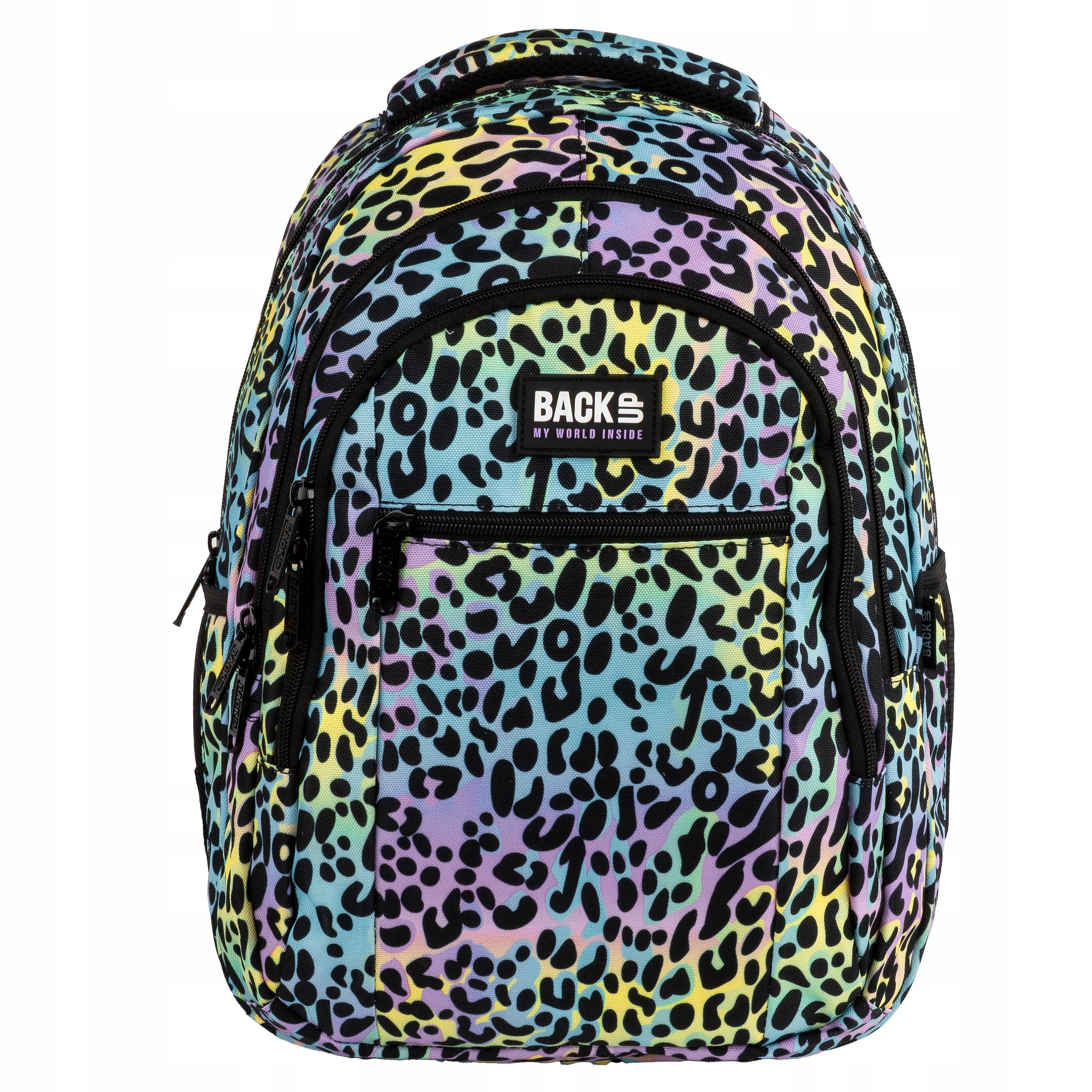Youth School Backpack FOR GIRLS BackUP RAINBOW PANTHER RAINBOW Packaging status original