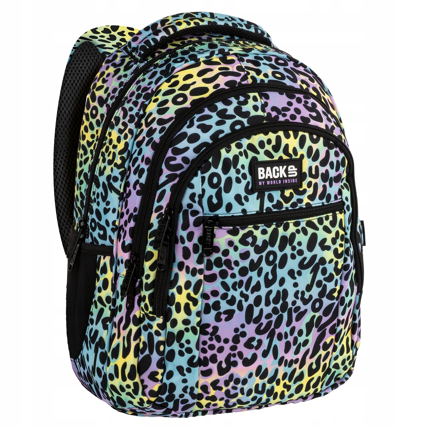 Youth School Backpack FOR GIRLS BackUP RAINBOW PANTHER RAINBOW