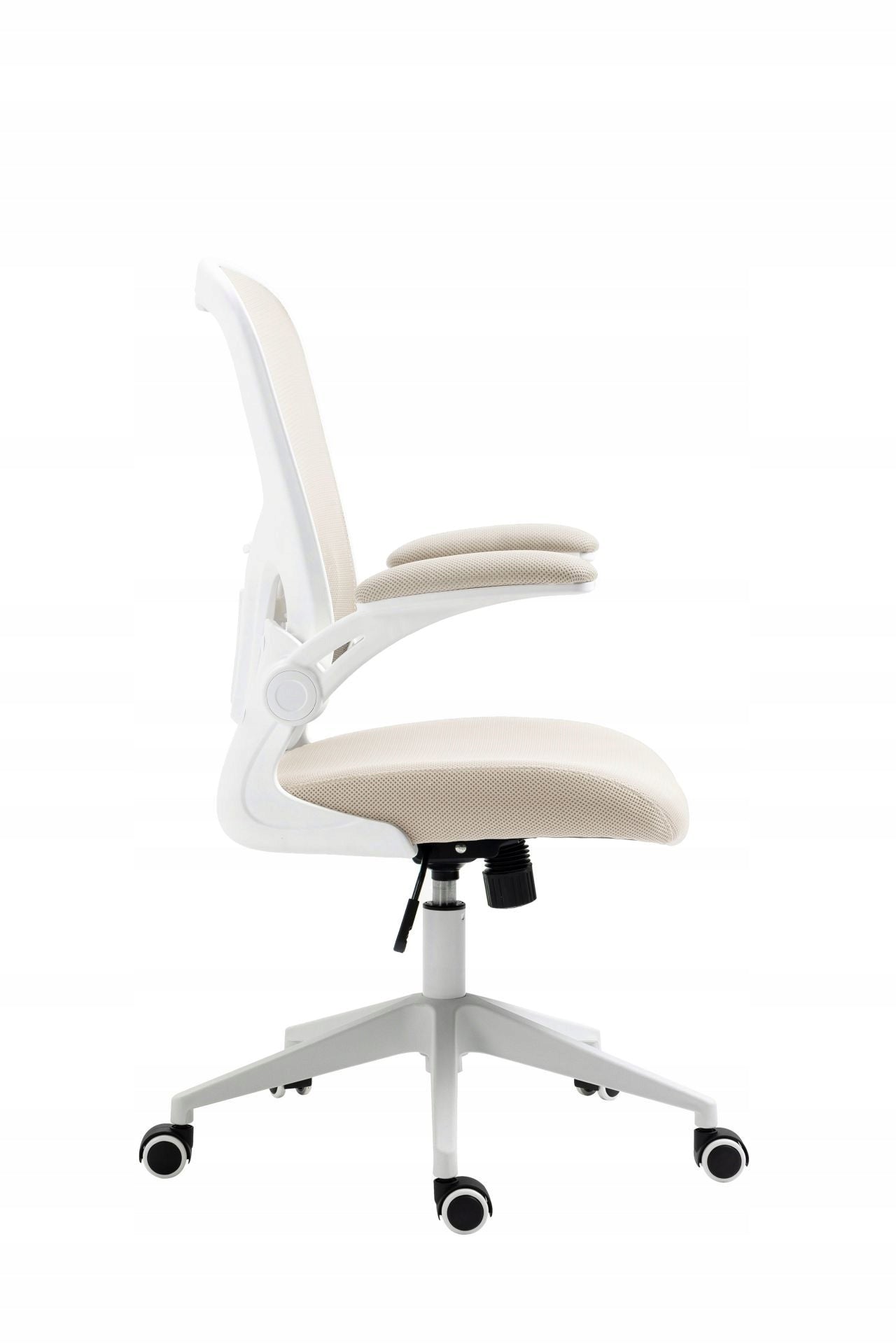 Youth armchair beige with folding armrests mesh TILT KIDARO Manufacturer code Kidaro fotel beżowy