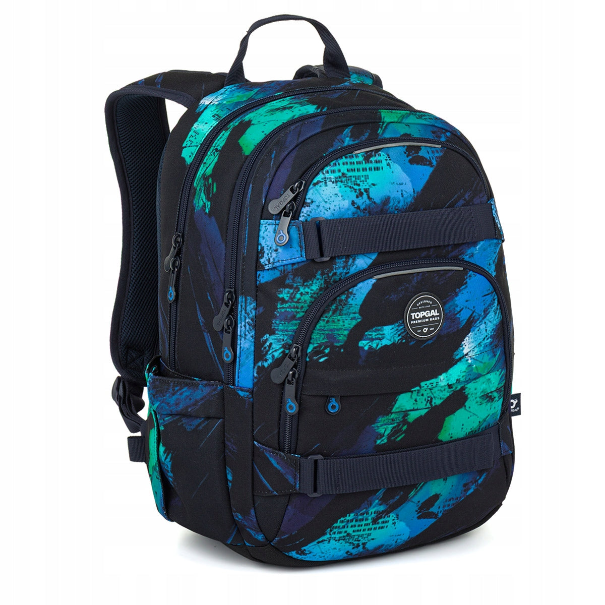 Youth backpack Azure Splash Topgal VIKI 26045 6-8 class, lightweight