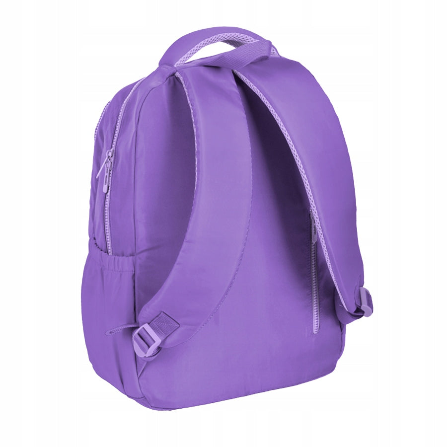 Youth backpack BeUniq purple school light roomy travel EAN (GTIN) 5903162137377