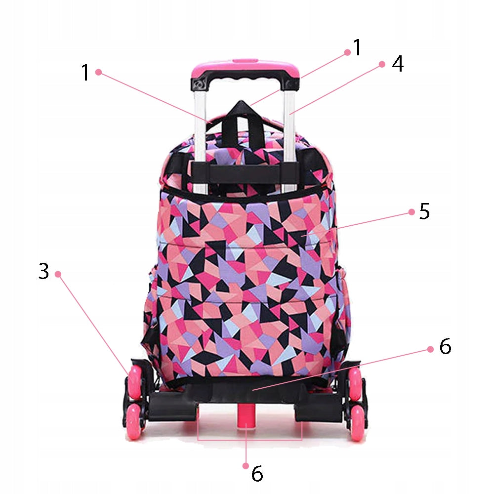 Youth backpack for girls chamber class 1-3 with frame large Brand Ziranyu