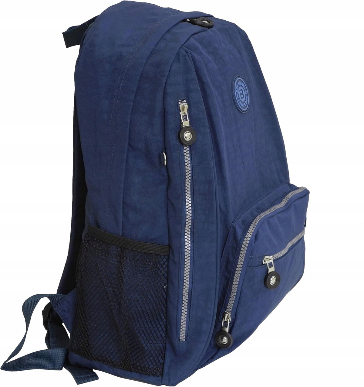 Youth city backpack light line Bag Street 2212 navy blue Brand BAG STREET