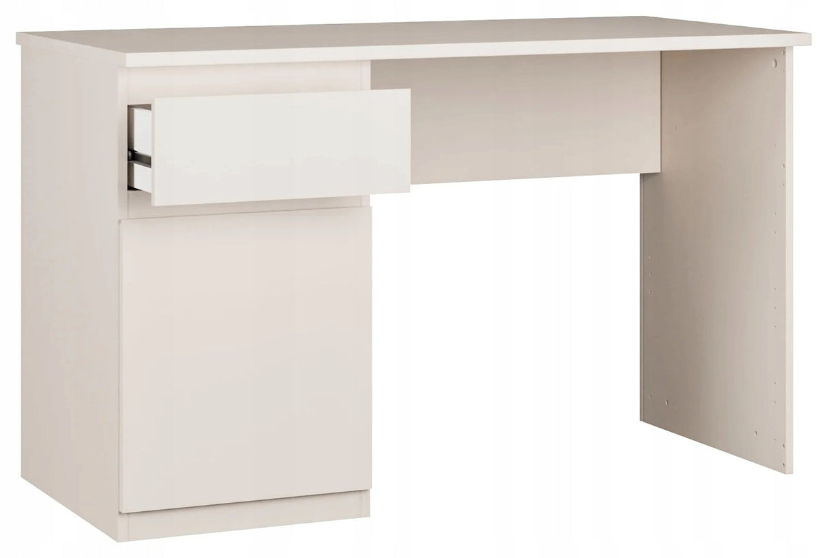 Youth desk LISSON 120 cm with drawer and lockable cabinet / Forte Brand Meble Forte