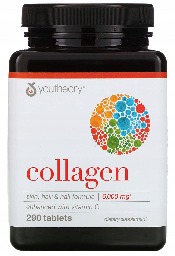 Youtheory Collagen hydrolyzed collagen 290 tab.