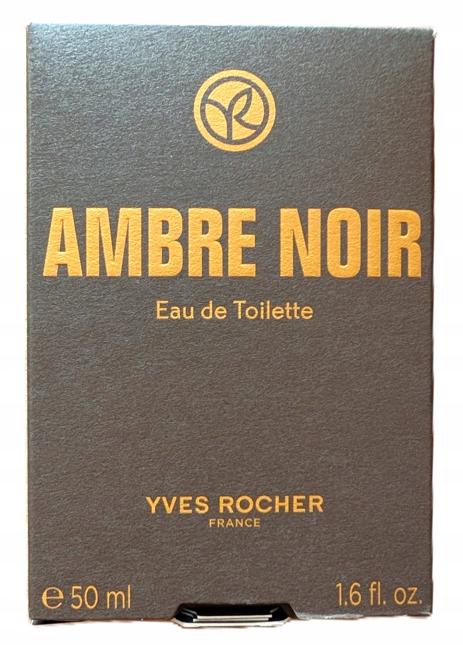 Yves Rocher Eau De Toilette Ambre Noir 50 ml EDT Male