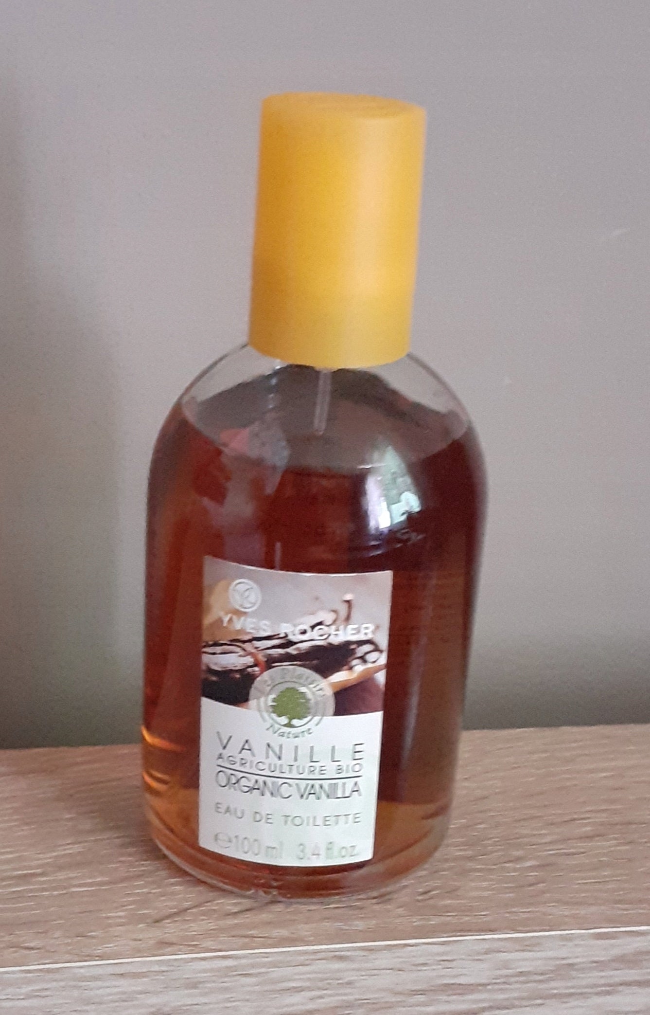 Yves Rocher woda toaletowa ORGANIC VANILLA / Vanille Bourbon/ Wanilia 100ml Brand Yves Rocher
