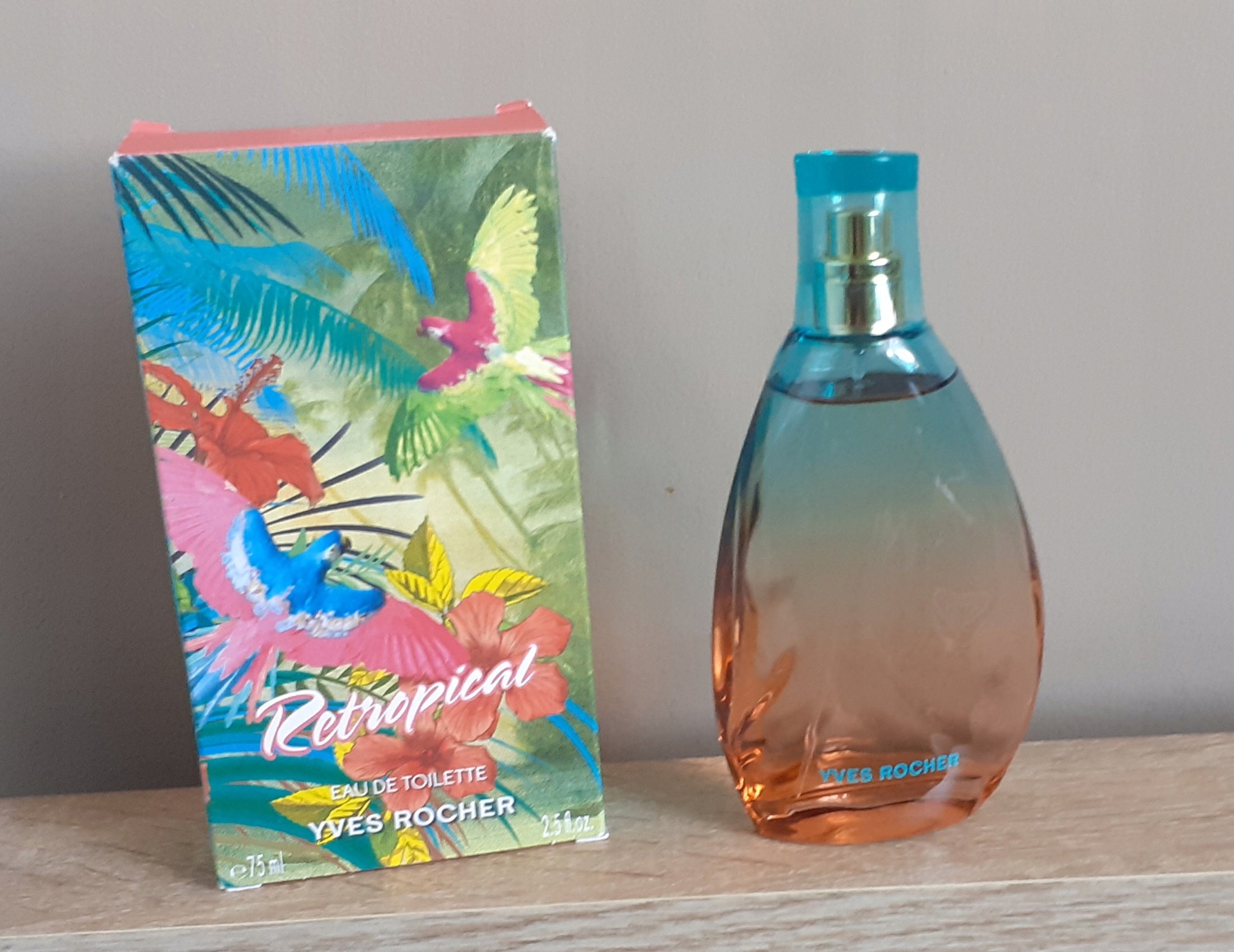Yves Rocher - woda toaletowa RETROPICAL 75ml. Olfactory group floral-aquatic