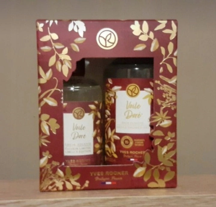 Yves Rocher - zestaw VOILE DORE woda toaletowa 100ml + żel 200ml Brand Yves Rocher