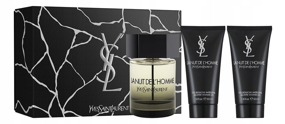 Yves Saint Laurent La Nuit De L'Homme Set eau de toilette 100ml+gel