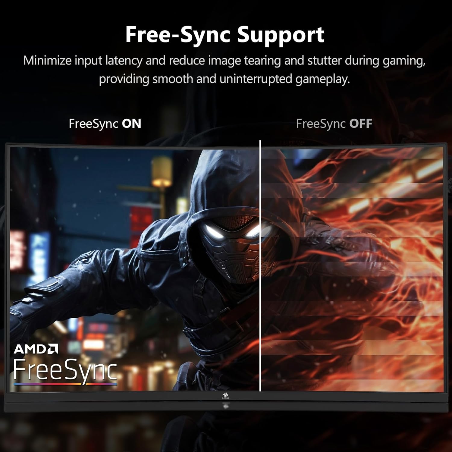 Z-Edge 32 inch 1500R 240Hz 1ms FHD VA Curved Gaming Monitor Model UG32P