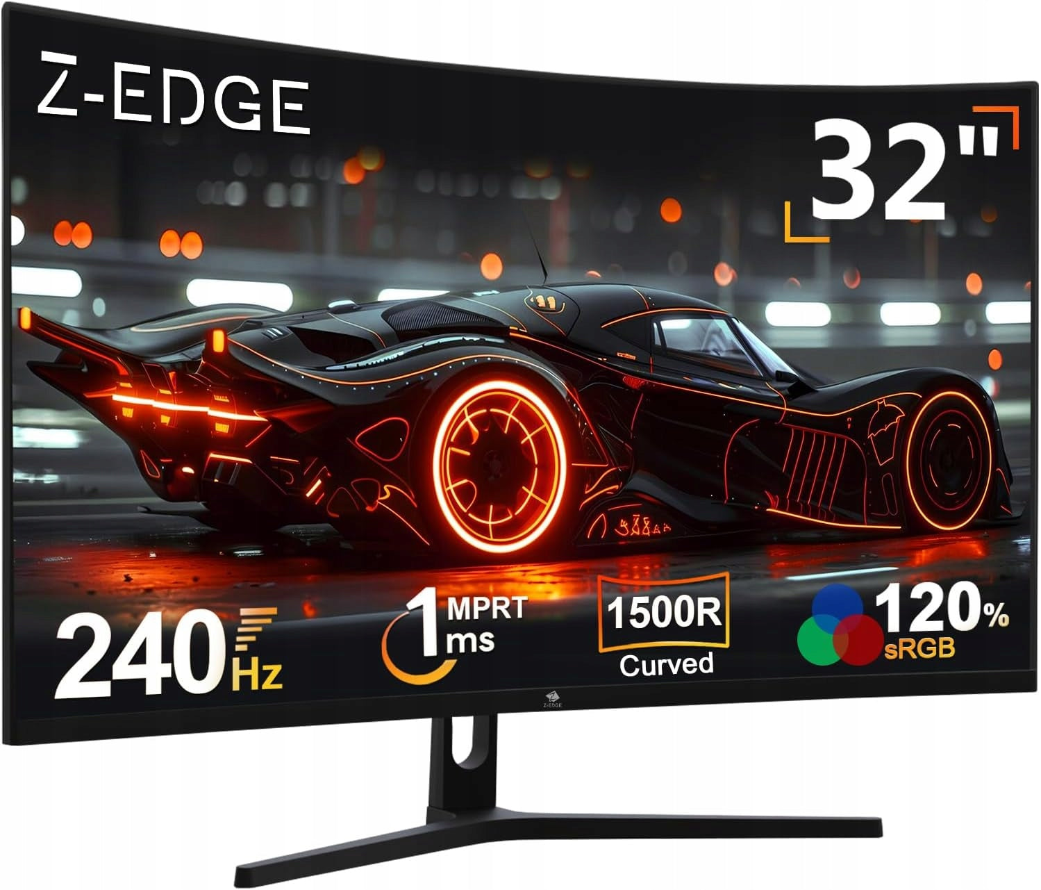 Z-Edge 32 inch 1500R 240Hz 1ms FHD VA Curved Gaming Monitor