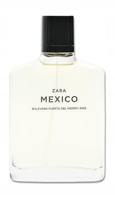 Z704 MEN'S PERFUME ZARA MEXICO 100ML BOX IN A BOX NEW ORIGINAL Brand ZARA