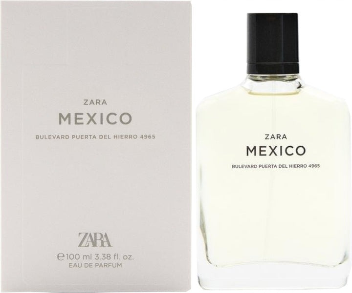 Z704 MEN'S PERFUME ZARA MEXICO 100ML BOX IN A BOX NEW ORIGINAL