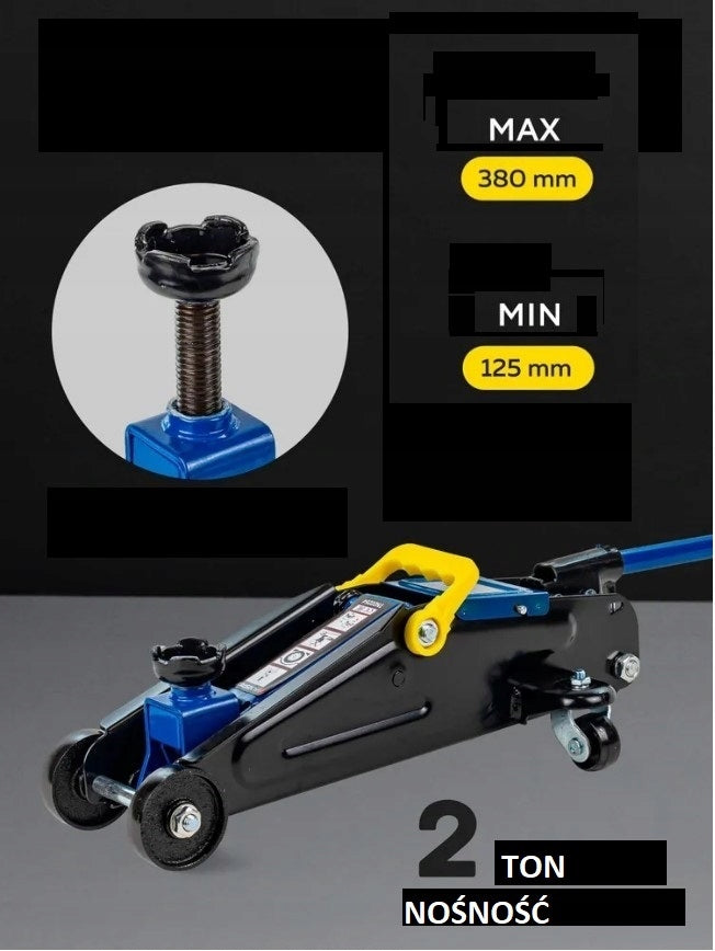 ŻABA HYDRAULIC CAR JACK ŻABA 2T EAN (GTIN) 5905101381506