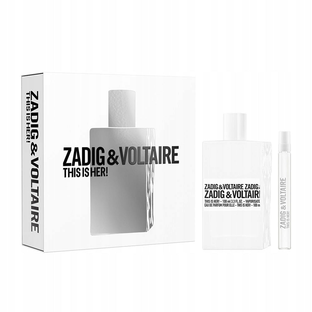 ZADIG & VOLTAIRE THIS IS HER! EDP 100ml SPRAY + EDP 10ml SPRAY