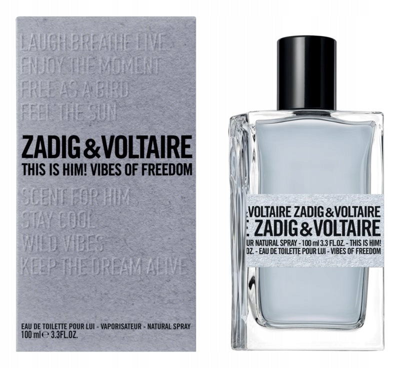 ZADIG & VOLTAIRE THIS IS HIM! VIBES OF FREEDOM Brand Zadig&Voltaire