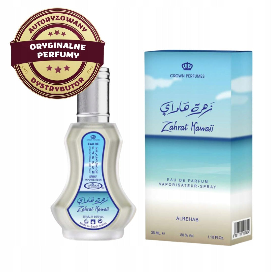 ZAHRAT HAWAII ARABIC FRUIT PERFUME SUMMER SWEET 35 ml AL REHAB EDP