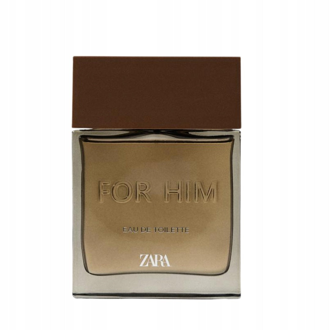 ZARA FOR HIM 90 ml EDT eau de toilette male NEW ELEGANT BOTTLE Brand ZARA