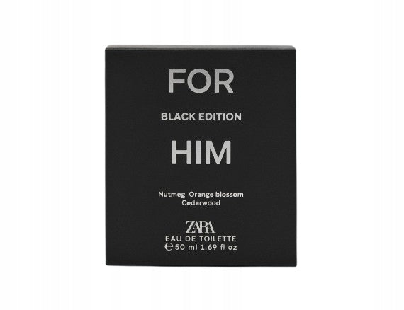 ZARA FOR HIM BLACK EDITION 50ml
