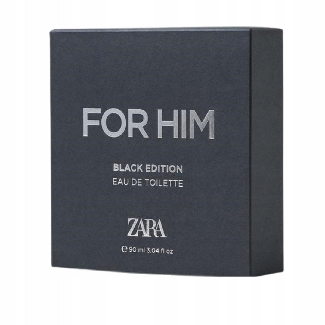 ZARA FOR HIM BLACK EDITION 90 ML EDT NEW BOTTLE Brand ZARA