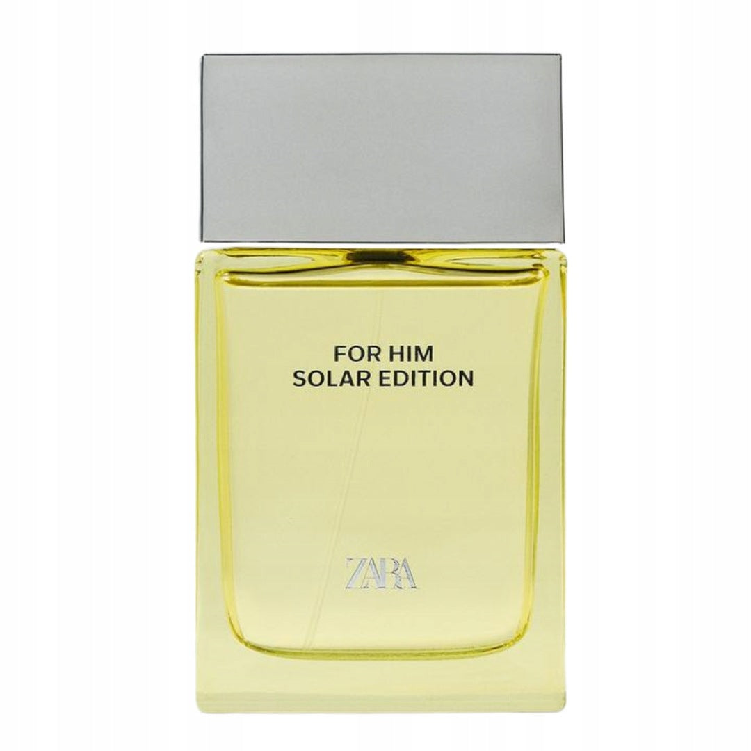 ZARA FOR HIM SOLAR EDITION 100 ml Men's Perfume EDP Packaging status original