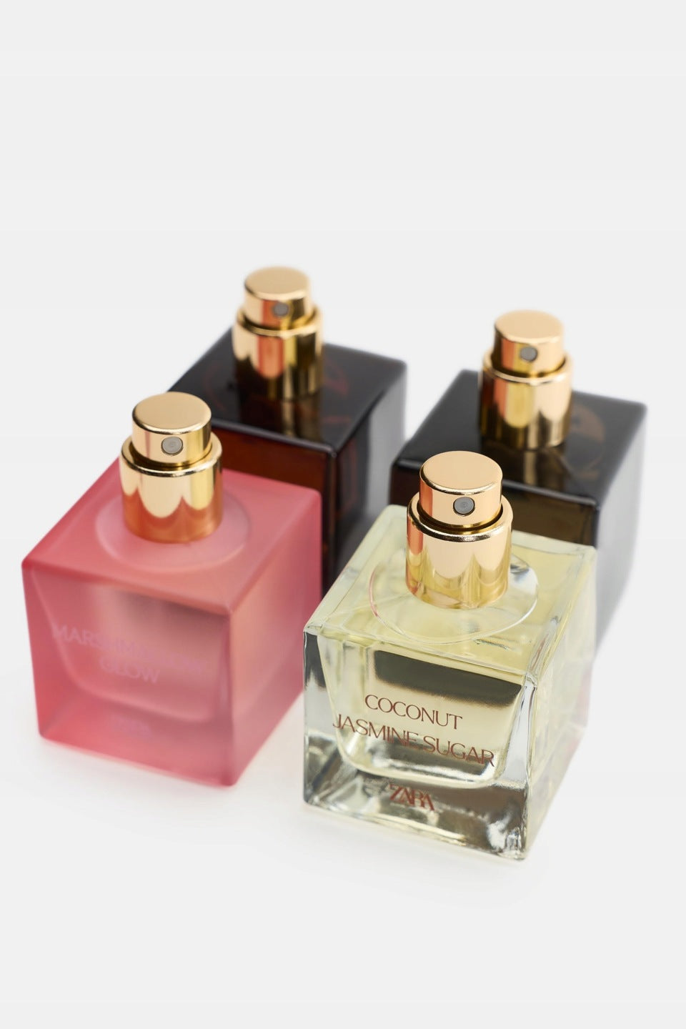 ZARA GOURMAND SET 4X25 ML COCOA SUNSET, GOURMAND COFFEE, MARSHMALLOW GLOW Brand ZARA