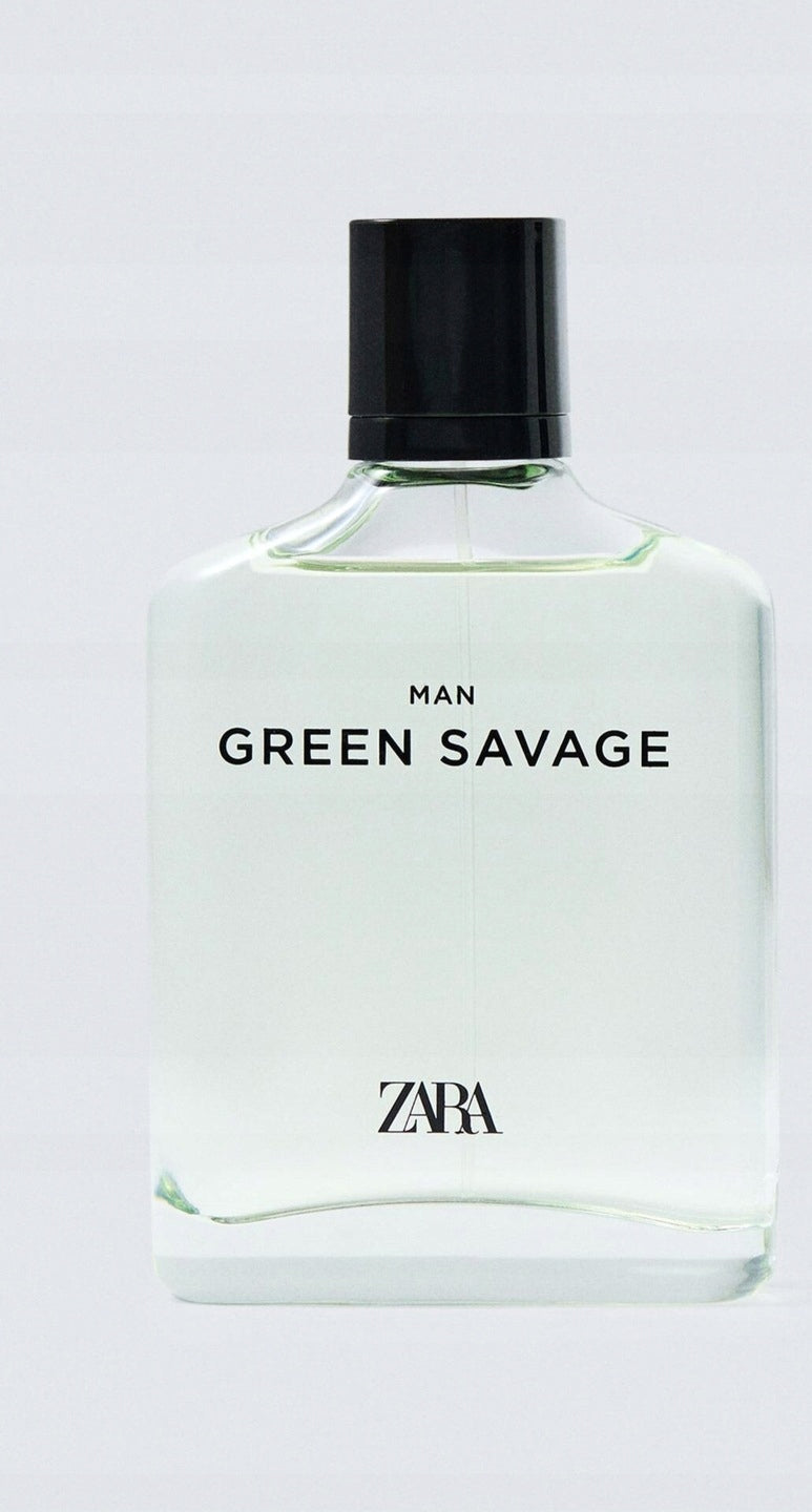 ZARA GREEN SAVAGE 100 ML MALE PERFUME ZARA GREEN SAVAGE 100 ML