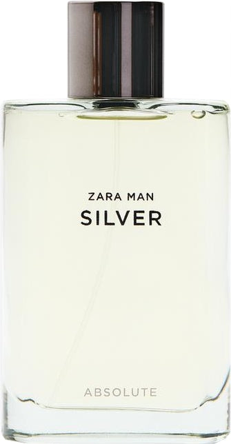 ZARA Man SILVER ABSOLUTE 90ml MEN'S PERFUME Packaging status original