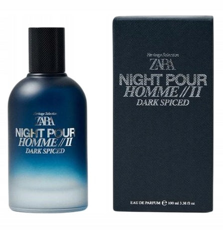 ZARA NIGHT POUR HOMME II DARK SPICED 100 ML PERFUME FOR MEN UNIQUE