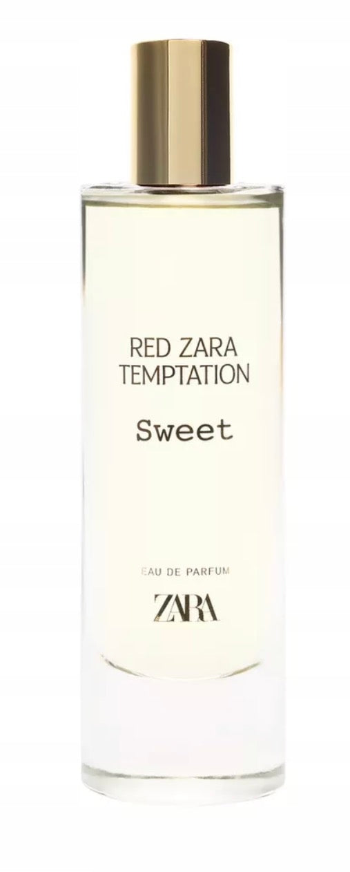 ZARA RED TEMPTATION SWEET 80ml EDP Packaging status original