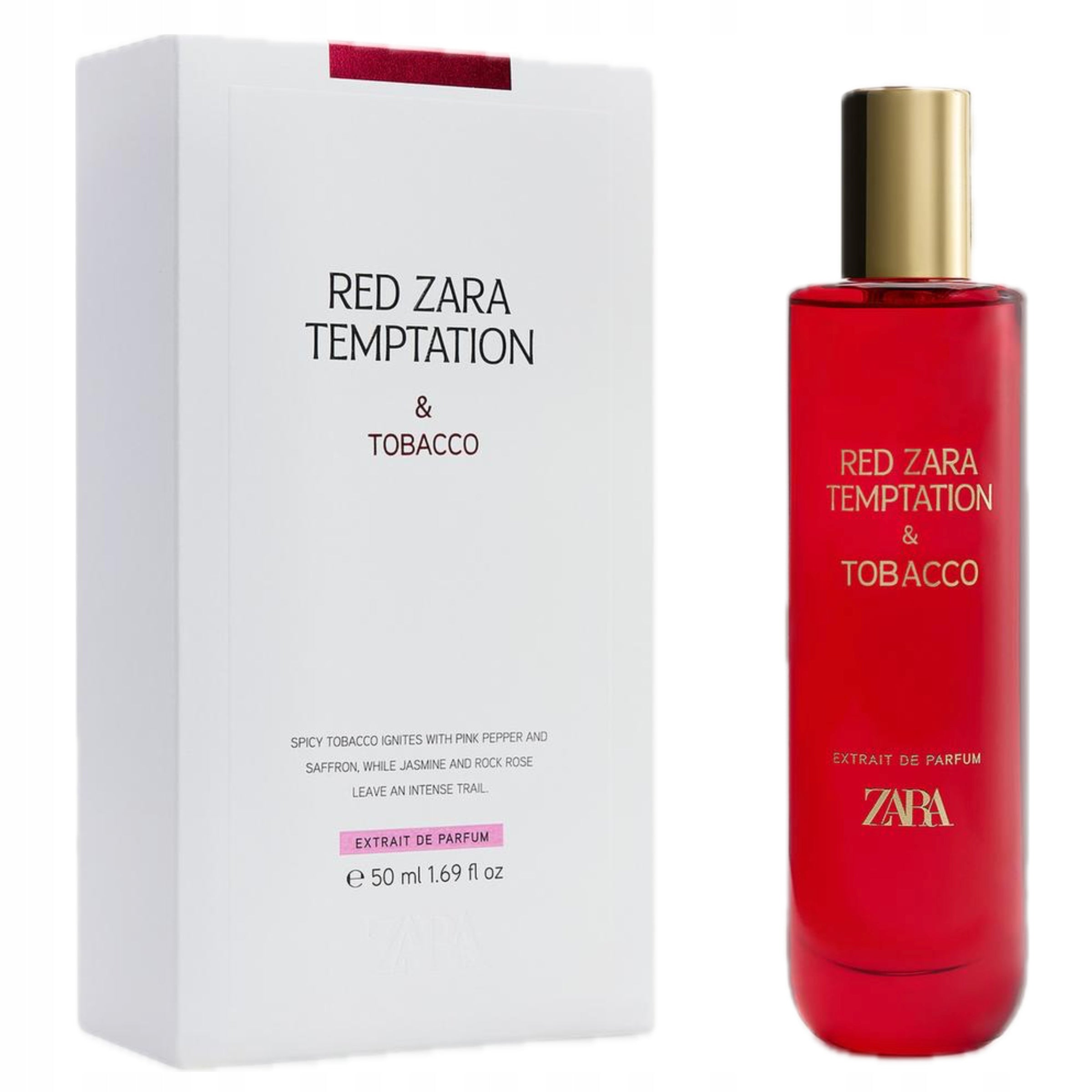ZARA RED TEMPTATION TOBACCO 50 ML WOMEN'S PERFUME EXTRACT