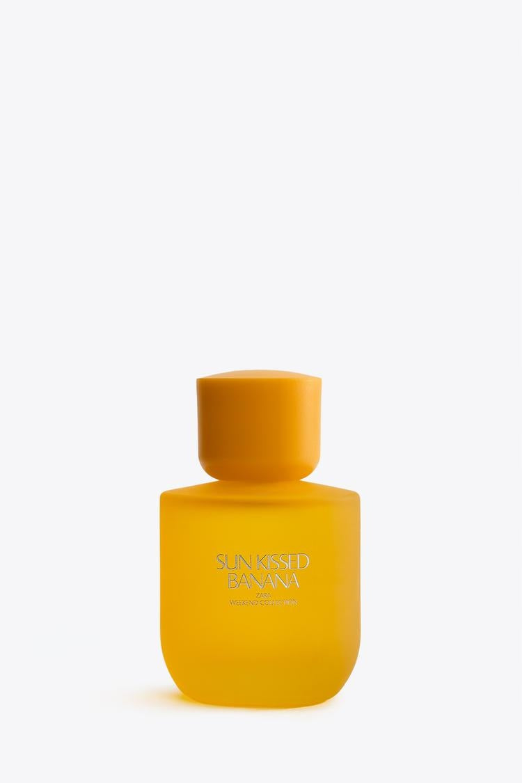 ZARA SUN KISSED BANANA EDT 90 ML perfume for women beautiful Packaging status original