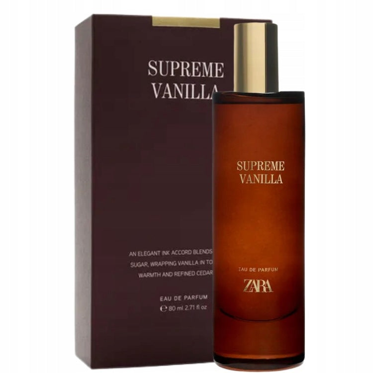 ZARA SUPREME VANILLA ZARA 80 ml EDP fragrance for women