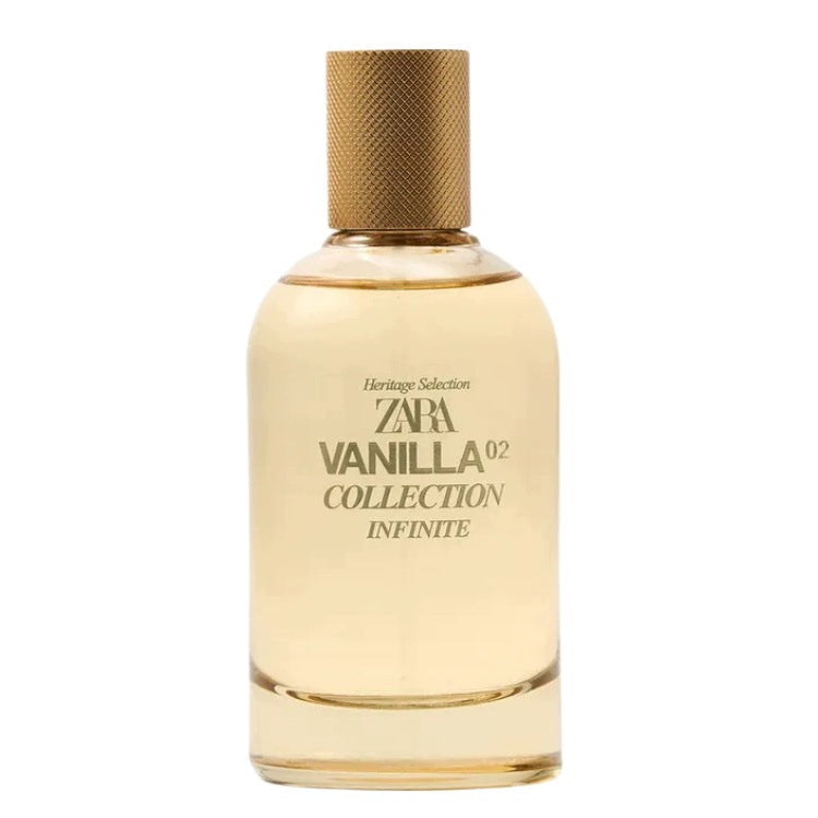 ZARA VANILLA 02 COLLECTION INFINITE 100 ML PARFUM Packaging status original