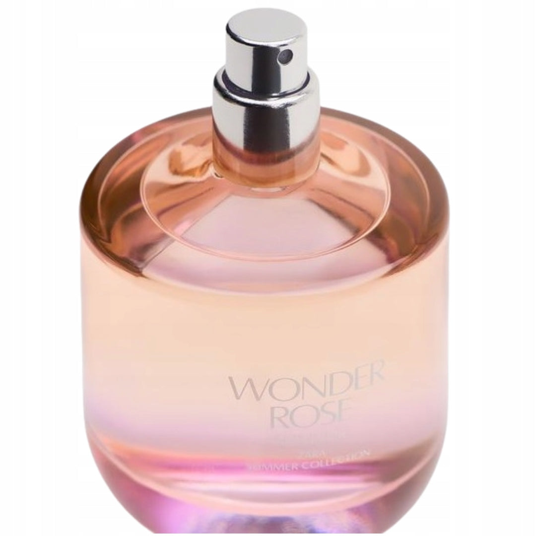 ZARA WONDER ROSE SUMMER 90 ml beautiful perfume for women summer version Brand ZARA