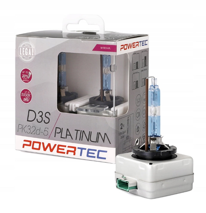 Auto-Xenonlampe M-Tech Powertec Platinum D3S