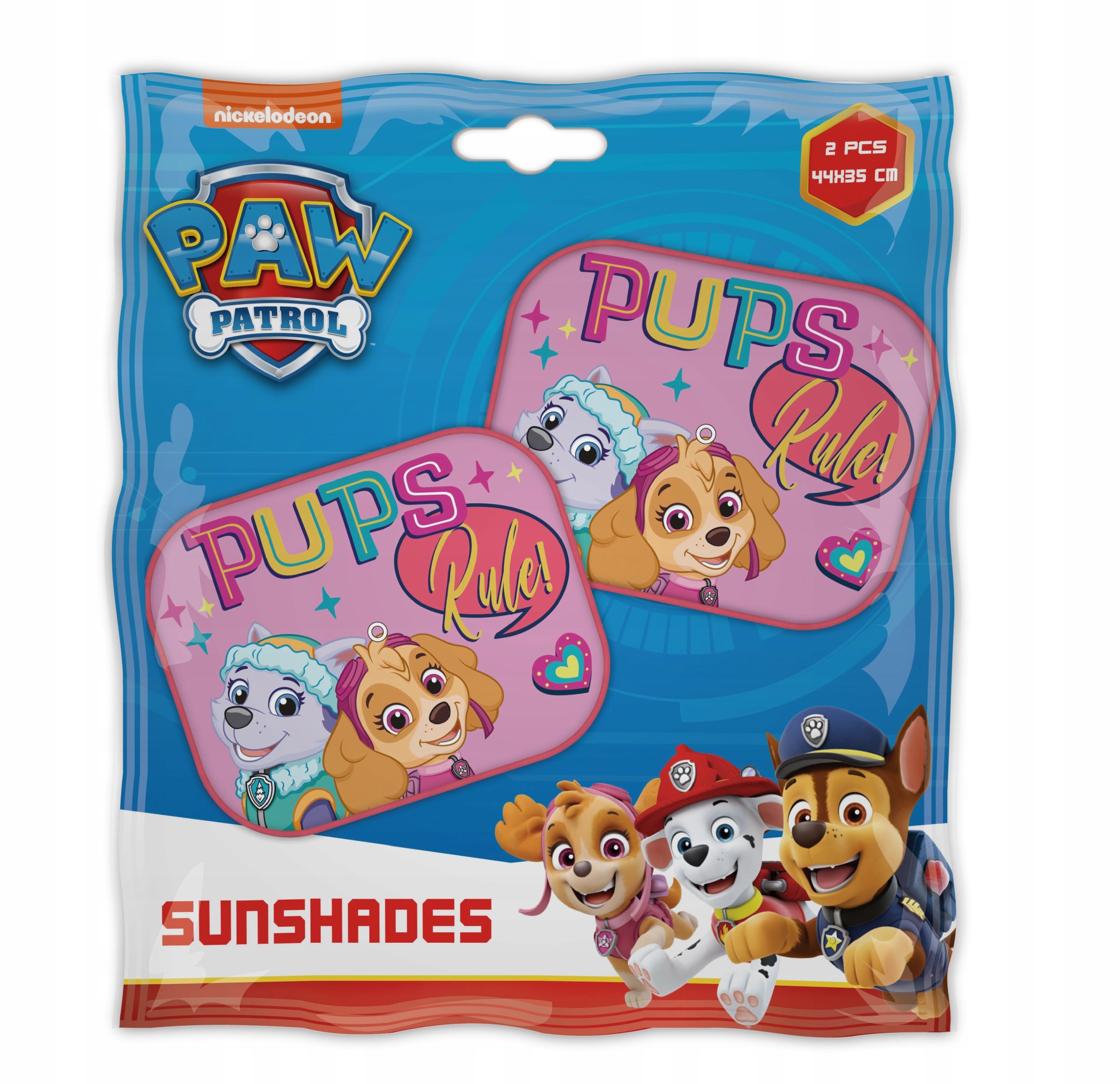 Automobilio lango apsauga Seven Paw Patrol, 2 vnt.
