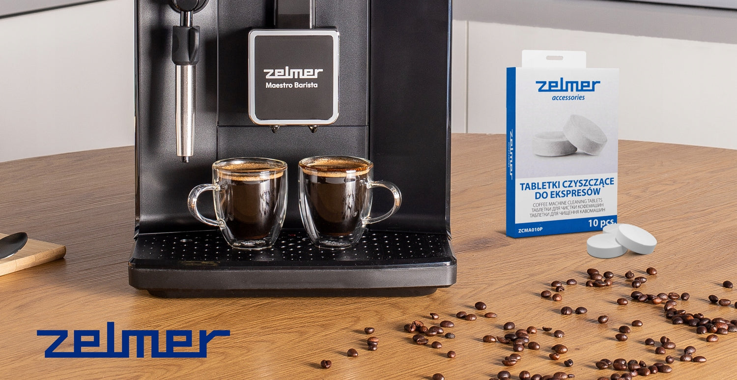 ZELMER CLEANING TABLETS FOR UNIVERSAL COFFEE MACHINES REMOVE COFFEE RESIDUES Manufacturer code 71605440P