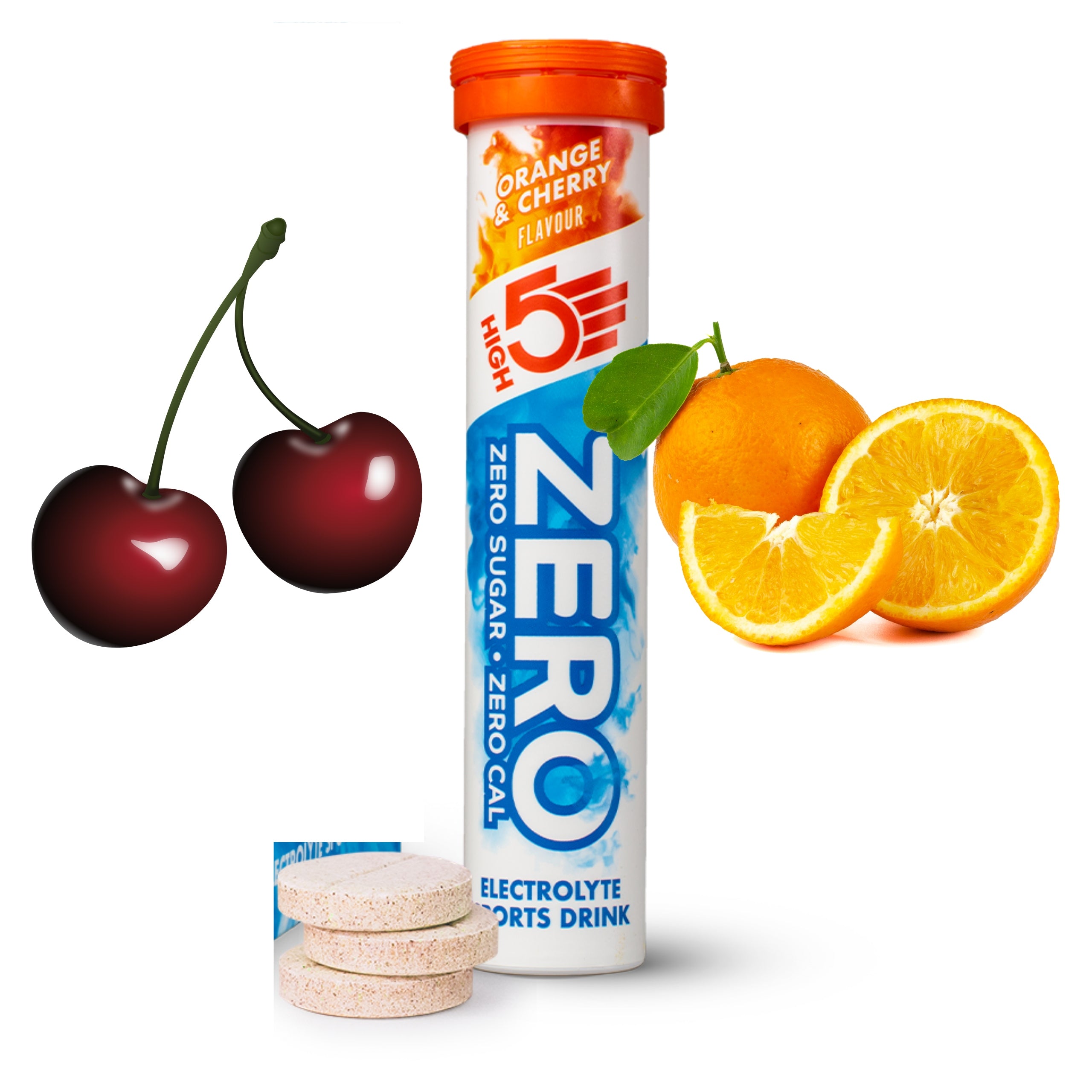 ZERO 20 tab Orange Cherry (GBR) (28/02) HIGH5 Brand High5