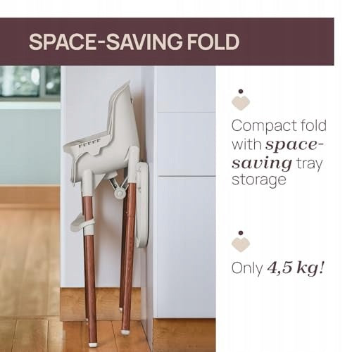 ZEST PLUS HIGH CHAIR FOR FEEDING EVOLUTIONARY CHAIR FOR CHILDREN FROM 6 Material other