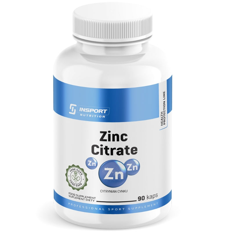 ZINC 90 caps ZINC citrate | INSPORT