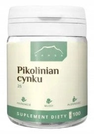ZINC PICOLINATE 125 MG 100 CAPSULES NANGA ZINC Expiration date at least six months from the date of purchase