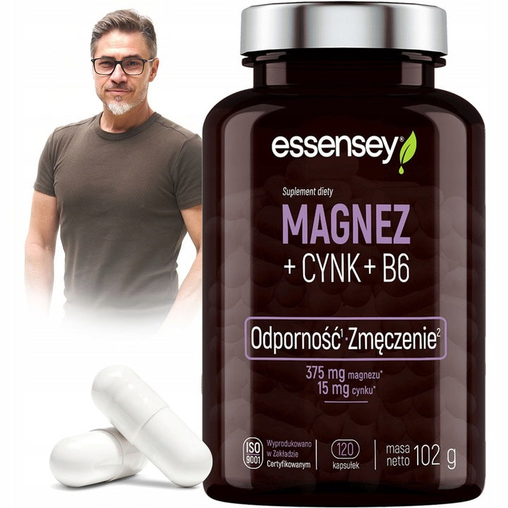 ZMA MAGNESIUM 100% + ZINC FORTE + VIT B6 FATIGUE TESTOSTERONE COMPLEX ZMB Packaging status original